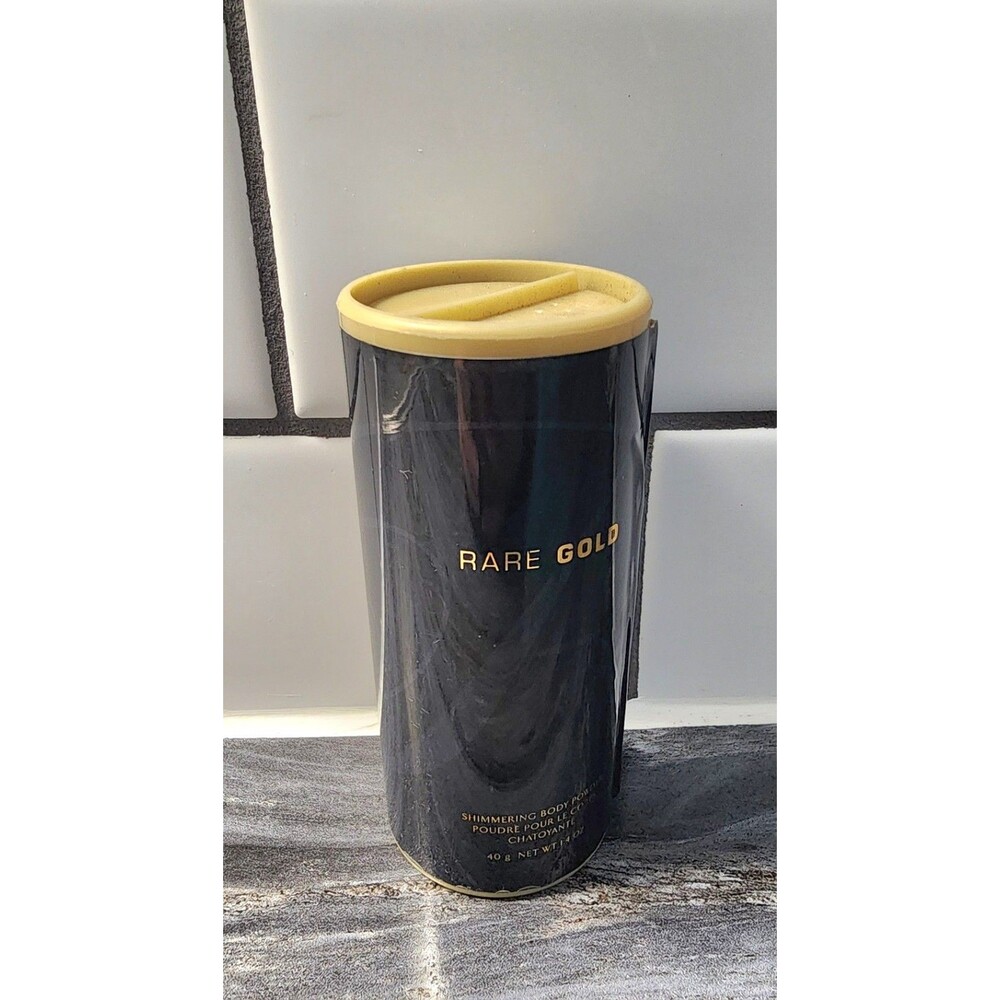 Rare Gold AVON Shimmering Talc Body Powder NOS 2002